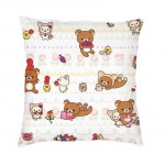Anime Animeeritud Tegelastega Padjakate 45x45 Pol&uuml;ester Rilakkuma Padjap&uuml;&uuml;r Diivanile Autole Ruudukujuline Padjap&uuml;&uuml;r Kodu Dekoratiivne 30x30cm 12x12in