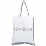 Death Note-Cotton ostukott, taaskasutatud kott, ostukott, kandekott, v&otilde;rkkott, sacola sacollas 24*26cm