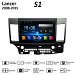 10-tolline Android Mitsubishi Lancer 2008-2015 autoraadio multimeedia videopleier GPS-navigatsioon WIFI 1+16GB
