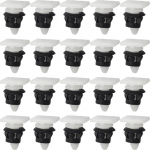 Ukse sissep&auml;&auml;su l&auml;ve kulumisplaadi paneeli trimmiklambrid Vw Corrado Golf Mk2 Jetta MK2 Quantum Syncro Passat B2 B3 Seat Toledo Mk1 jaoks 20X