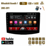 9-tolline Android autoraadio Carplay jaoks Mitsubishi Grandis 1 2003-2011 auto multimeedia videopleier GPS-navigatsioon WIFI 2+32GB 1+16GB