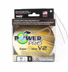 Power Pro Super 8 Slick Version 2 Spectra Line 65 lb x 300yds Onyx (8714) oon&uuml;ks
