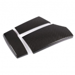 ABS-i s&uuml;sinikkiust auto keskkonsooli k&auml;etoe hoiukarbi katte trimm BMW 5-seeria E60 2004-2010 auto interj&ouml;&ouml;ri tarvikud For Left hand drive