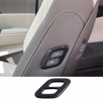 ABS Carbon Fiber Central Console Gear Shift Panel Trim For Kia Carnival 2022- Middle Console Gear Shift Frame Cover Carbon Fiber Stylewh7