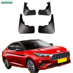 auto stiilis porikaitsed porilappide klapid pritsmekaitsed poritiiba kaitsekate 4tk JAC J7 2022 2023 auto jaoks must
