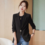 Must &uuml;likonnajope naiste s&uuml;gis-talvine uus Korea versioon salendav temperament punane vabaaja v&auml;ike &uuml;likond S must