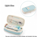 Angoo laiendatav pliiatsi&uuml;mbris pliiatsikott Hit Color veekindlast materjalist hoiutasku kirjatarvete kooli jaoks