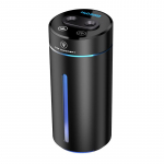 380 ml topeltpihustiga s&otilde;iduki &otilde;huniisutaja, USB laadimine mini eeterlike &otilde;lide hajuti koos Mood Light juhtmevaba auto aroomi niisutajaga must