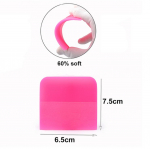 Pehme kummist roosa kaabitsa kaabits s&uuml;sinikkiust vin&uuml;&uuml;lkile auto &uuml;mbris paigaldust&ouml;&ouml;riist akna tooni puhastust&ouml;&ouml;riist veepuhasti S roosa