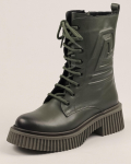 K&otilde;rged talvesaapad Evromoda 64801 36 khaki nahast 36 khaki