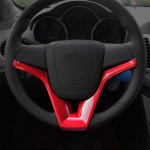 ABS-i roolipaneeli Squins trimmikatte kleebis Chevrolet Cruze 2009 - 2012 2013 2014 2015 Sedaan Luukp&auml;ra punane