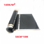 50cm laiusega sooja p&otilde;randa infrapuna k&uuml;ttekile 220V p&otilde;randak&uuml;ttes&uuml;steem 140W/m2 soojendusfooliummatt Made in Korea 50cm*10m