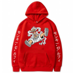 New Gear Fifth Luffy tr&uuml;kitud Anime kapuutsid Sun God Graphic 90ndate pullover vabaaja t&auml;navar&otilde;ivad unisex s&uuml;gis- ja talver&otilde;ivad S