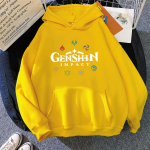Genshin Impact Hoodies 2021 Spring Wo Unisex Korea Naiste kapuutsiga graafiline t&auml;navar&otilde;ivas Ulzzang Unisex dressipluus Unisex Harajuku jope 2XL