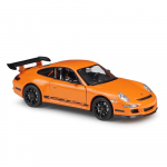 1/24 WELLY Porsche 911 GT3 RS 997 Superauto sulamist autosimulaator mudel survevalu M&auml;ngus&otilde;idukid Poisi s&uuml;nnip&auml;ev Koguge m&auml;nguasjakingitusi 1/24-19x7.6x5.4cm oranž