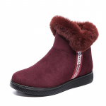 2023 Mood Lumi Naiste saapad Lamedad kingad naiste kingad Naiste t&otilde;mblukk Naiste kingad Mood karusnahast saapad Talvejalatsid 43 must