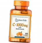 C-vitamiin bioflavonoididega, vitamiin C-1000 bioflavonoididega, Puritan's Pride 100 korki (36367019) 100caps
