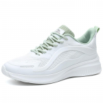Kerged meeste ja naiste jooksujalatsid Hingavad paarisporditossud Pehmed summutavad sportlikud vabaajajalatsid 35 roheline/valge