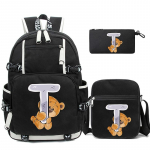 3 tk/komplekt Armas v&auml;ike karu 26 inglise kirjaga raamatukott Tagasi kooli Seljakott Lapse kingitus pliiatsiga &Otilde;lakott Seljakott