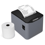 Bisofice'i termiline vastuv&otilde;tuprinter 80 mm lauaarvuti otsene termoprintimine USB+LAN-&uuml;hendus, kiire UK PLUG hall