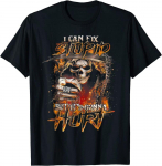 Ma saan Stu pid parandada, kuid see teeb haiget Skull Skeleton Unisex T-s&auml;rk S