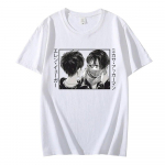 Anime Attack on Titan Mikasa Ackerman Eren Jaeger T-s&auml;rk Cartoon Shingeki No Kyojin T-s&auml;rk Harajuku Graafilised T-s&auml;rgid Mlae Topid S