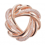 Youshengi elegantne luksuslik salli r&otilde;ngasklamber, &uuml;mmargune l&auml;ikiv kivikivi, inkrusteeritud k&uuml;ljele v&ouml;&ouml;pingutaja klamber, r&otilde;iva&uuml;mbrise hoidja ringklamber rihma pandla kuldne