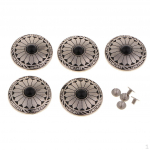 5 tk sulamist &uuml;mmargune lilleline t&uuml;rkiis m&uuml;tside jaoks Rahakott kotid ise 30 mm must