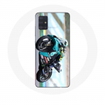 Samsung Galaxy A51 &uuml;mbris Valentino Rossi mootorrattajuhile