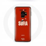 &Uuml;mbris Samsung S9 pluss The House of Paper Sofia Art