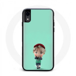 Coque pour Iphone XS BTS TinyTAN Animation Jimin