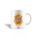 Mug en C&eacute;ramique Fonds d'&eacute;cran Lion de feu