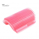 Kassi hooldaja siseruumides kasutatavatele kassidele Kassi n&auml;okraabits seinanurk Ise hooldav kassihari hooldav massaažihari T&auml;iuslik kriimustusmasseerija pikaks ajaks 1pc roosa