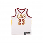 Nike NBA Swingman S&auml;rk - Cleveland Cavaliers LeBron James #23 Piiratud V&auml;ljaanne Meeste S&auml;rk Valge 864409-100 L