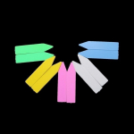 Kommid V&auml;rv 100tk Kodu Bonsai Korduvkasutatav veekindel PVC Insert Land Card Aia kategooria sildid valge