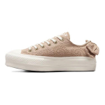 Converse Chuck Taylor All Star Lift Low Bow naiste tossud pruunid p&auml;hkli-granola Egret A10246C 36.5