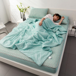 Uus Pure Color Ice Silk Suvine tekk Neljaosaline lateks voodikate Cool Silk Kliimaseade Suvine lahe tekk A