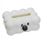 Cute Tissue Box Cover Facial Holder Creative Easy to Fill and Access Minimalist Home Decor red nose