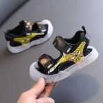 Beebide sandaalid poiste suvesandaalid Baotou jalal&ouml;&ouml;givastased rannajalatsid 1-2-3 aastat vanad pehme p&otilde;hjaga v&auml;ikelaste kingad 25 punane