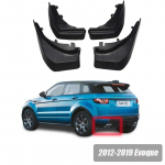 For Land Range Rover Evoque mudguards Evoque Mud-Flaps fenders splash guards car accessories auto styling Front Rear 2012- Square exhaust pipe