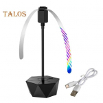 K&auml;rbseventilaator lauapealne k&auml;rbset&otilde;rjevahend, kaasaskantav 360 kraadi p&ouml;&ouml;rlev USB/patarei toitega sisset&otilde;mmatav reguleeritav pulgaventilaator, f&uuml;&uuml;siline s&auml;&auml;set&otilde;rjevahend without Battery must