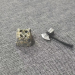 Isikup&auml;rastatud DIY Thor Storm Tomahawk klahvikork Magnetl&auml;bipaistev mehaaniline klaviatuuriklaviatuur Ristteljeline universaalne &uuml;hekordne klahvikork Storm Ax