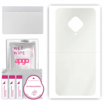 apgo MATTE Protective Skin Sticker for the back compatible with vivo S1 Pro, Wrap Film, Hydrogel Film, Flexible, Soft TPU with positioning layer easy