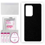 apgo Protective Skin Sticker for the back compatible with Black Shark 5 Pro, Wrap Film, Foil, Vinyl - Pattern Matte Black
