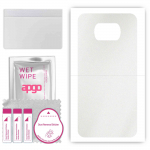 apgo Protective Skin Sticker for the back compatible with Xiaomi Poco X3, Wrap Film, Foil, Vinyl - Pattern Matte Transparent