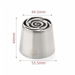 Roostevabast terasest XL vene tilklillega glasuurotsik kondiitritoodete toruotsik