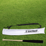 Pesapallikurikas Seljakott Varustusekott Lihtne Kanda ja Kulumiskindlus Kaitsja Pehmepallivarrukas 68cm valge