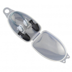 1 komplekt kaasaskantavaid k&otilde;rvatroppe, veekindlaid, mugavaid ja painduvaid ninaklambriga k&otilde;rvatroppe ujumiseks roheline