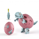 Deformatsioon lahti v&otilde;etud dinosauruse munad Vanem-laps interaktiivne dinosauruse m&auml;nguasi munakomplekt dinosauruse m&auml;nguasi kokkupandud m&auml;nguasi 12*6*5cm sinine