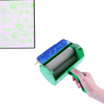 V&auml;rvi tapeedi rulltr&uuml;kimasin Grain Printing Roller seina mustri t&ouml;&ouml;riist One Size